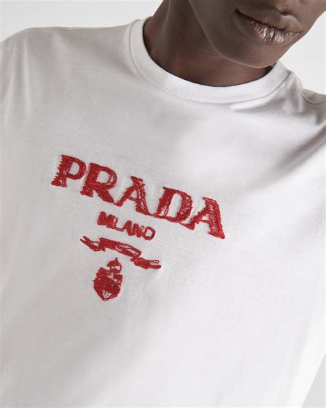 prada white pocket t shirt|Prada men's t shirts amazon.